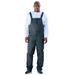 Men's Big & Tall Snowbound Overalls by KingSize in Black (Size 6XL)