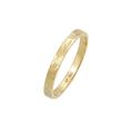 Elli - Bandring Partnerring Basic Organic Look 925 Silber Ringe Damen