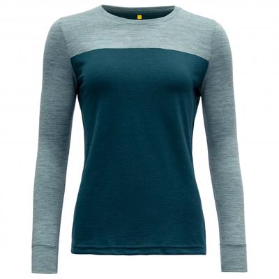 Devold - Women's Norang Shirt - Merinolongsleeve Gr XL blau