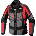 Spidi 4 Season Evo H2Out Giacca tessile moto, nero-rosso, dimensione S