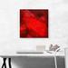 ARTCANVAS Mexican Fire Opal Precious Stone Gemstone Jewel - Wrapped Canvas Painting Print Canvas, Wood in Red | 18 H x 18 W x 0.75 D in | Wayfair