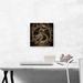 ARTCANVAS Asian Dragon Emblem Insignia Crest - Wrapped Canvas Graphic Art Print Canvas, Wood in Black/Brown | 12 H x 12 W x 0.75 D in | Wayfair