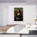 ARTCANVAS Mona Lisa 1503 by Leonardo Da Vinci - Wrapped Canvas Painting Print Metal | 40 H x 26 W x 1.5 D in | Wayfair DAVINC17-1L-40x26