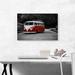 ARTCANVAS Red & White Volkswagen Vintage Van Bus - Wrapped Canvas Photograph Print Canvas, Wood in Gray/Red | 18 H x 26 W x 1.5 D in | Wayfair