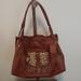 Jessica Simpson Bags | Genuine Leather Hand Bag By Jessica Simpson | Color: Brown/Gold | Size: Os