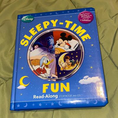 Disney Accents | Disney Sleepy Time Fun Book And Cd. | Color: Blue | Size: Os