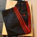 Adidas Bottoms | Adidas Boys Black Athletic Pants Size L | Color: Black/Red | Size: Lb