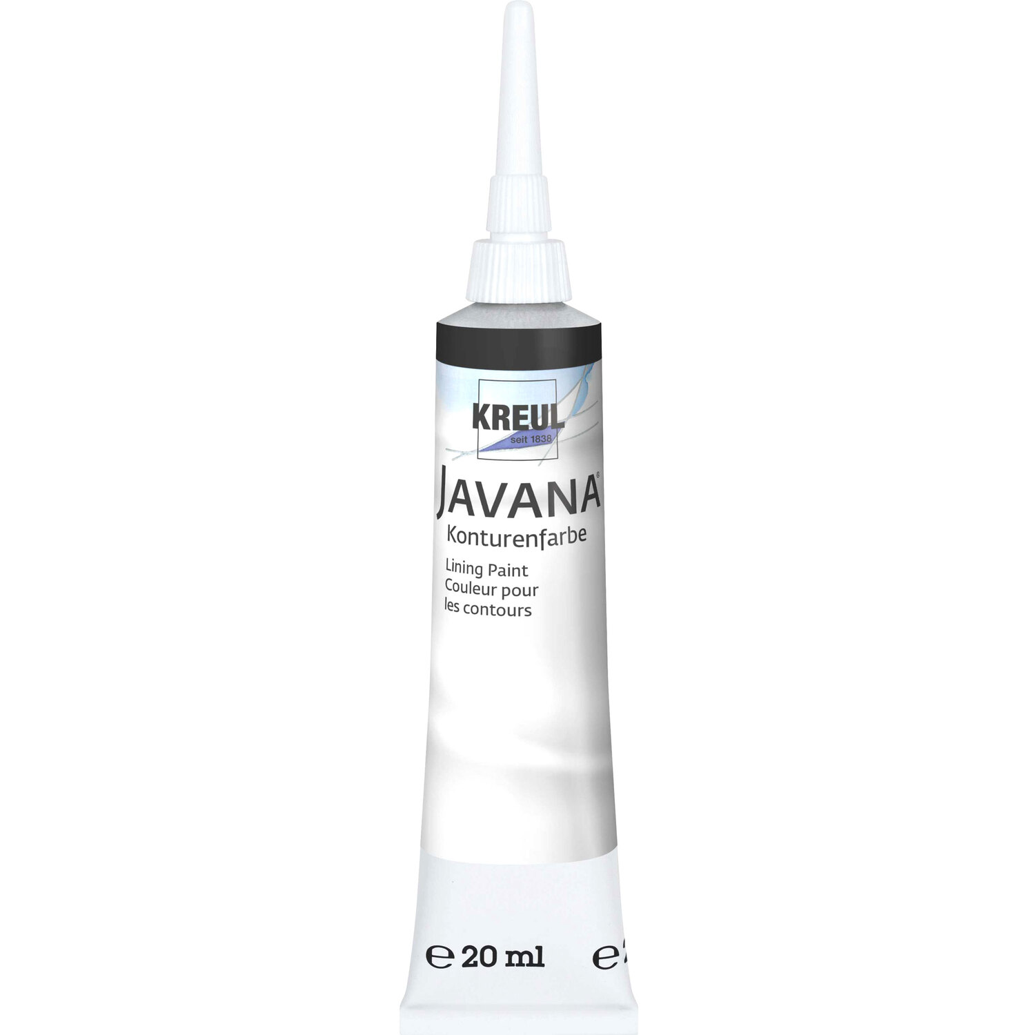 Peinture pour contours, noir, 20 ml
