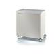 Poubelle design tri sélectif avec système de fermeture douce, ecobox. - Alluminio - Don Hierro