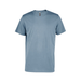 Platinum P601C Adult CVC Short Sleeve Crew Neck Top in Steel Blue size XL | Ringspun Cotton