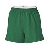 Soffe M037 Authentic Women's Junior Short in Team Green Heather size Medium | Cotton Polyester