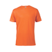 Delta 116535 Dri 30/1's Adult Performance Short Sleeve Top in Safety Orange size XL | Cotton/Polyester Blend