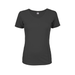 Delta 56535S Women's Dri 30/1's Performance Short Sleeve Top in Charcoal size XL | Ringspun Cotton