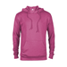 Delta 97200 Fleece Adult French Terry Hoodie in Heliconia Heather size Small | Cotton/Polyester Blend