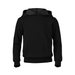 Soffe 7334G Girls Core Fleece Hoodie in Black size Small | Cotton Polyester