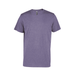 Platinum P601C Adult CVC Short Sleeve Crew Neck Top in Vino Heather size Small | Ringspun Cotton