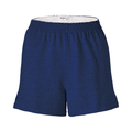 Soffe M037 Authentic Women's Junior Short in Team Navy Blue Heather size XS | Cotton Polyester