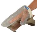 Papstar 8 Stück Handschuhwechselsystem Clean Hands Base Kit Edelstahl in Silber 11,5 x 12,7 x 22 cm