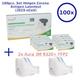 Hotgen Biotech 100x HOTGEN® Antigen-Testkit - Schnelltest Laientest zugelassen gem. BfArM-Cop I PZN 08012178 + 2x 3M 9320 Aura FFP2