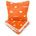 Clemson Tigers 2-Pack Flannel Arrow Repeat Blanket and Pillow Set