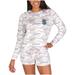 Women's Concepts Sport Camo Seattle Kraken Encounter Long Sleeve Top & Short Set