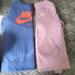 Nike Jackets & Coats | 2 Nike Sweaters For Girls | Color: Blue/Pink | Size: Lg