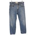 Levi's Jeans | Levi's 505 Regular Fit Light Wash Distressed Jeans | Color: Blue | Size: 32