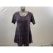 Lularoe Dresses | Lularoe Women's A Line Mini Dress Size Medium | Color: Purple | Size: M