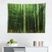 East Urban Home Bamboo Print Tapestry, Picture Of A Forest Exotic Fresh Jungle Vision Tall Shoots Tropic Art | 23 H x 28 W in | Wayfair