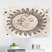 East Urban Home Ambesonne Sketchy Tapestry, Sun & Moon Celestial Composition Day`S Cycle Inspiration | 30 H x 45 W in | Wayfair