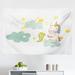 East Urban Home Ambesonne Unicorn Tapestry, Baby Mystic Unicorn Girl Sitting On Fluffy Clouds & Hunting Image Print | 30 H x 45 W in | Wayfair