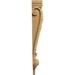 Ekena Millwork Extra Large Acanthus Pilaster Corbel Wood in Brown | 27.5 H x 6.75 W in | Wayfair CORW07X04X27PACH