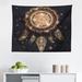 East Urban Home Mandala Tapestry, Dreamcatcher Motif Magic Feathers Hippie Design On Starry Backdrop | 23 H x 28 W in | Wayfair