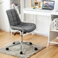 Latitude Run® Task Chair Upholstered, Metal in Gray | 34 H x 25 W x 25 D in | Wayfair 7F35969443BC4BA5871976E3334A5DF1