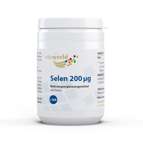 Vita World – SELEN 200 μg Tabletten Mineralstoffe