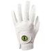 Men's White Oregon Ducks Golf Glove