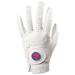 Men's White SMU Mustangs Team Golf Glove