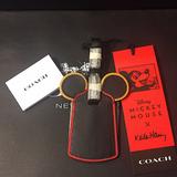 Coach Accessories | (Unisex) Coach Disney Mickey Mouse Luggage Tag Nwt | Color: Black | Size: Os