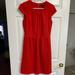 J. Crew Dresses | J. Crew Women’s Cap Sleeve Dress | Color: Red | Size: 6