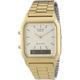 Casio Herren-Armbanduhr Retro Dual Digital Quarz Edelstahl AQ-230GA-9DMQYES