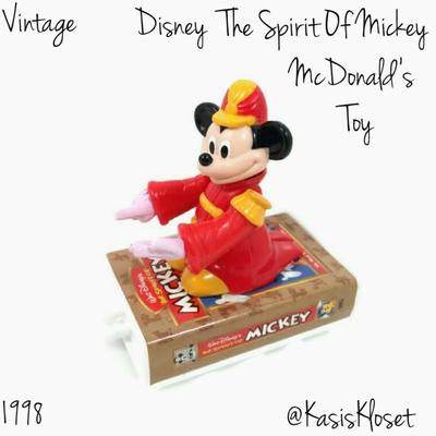 Disney Toys | Disney The Spirit Of Mickey Vhs Train 1998 | Color: White | Size: Osb