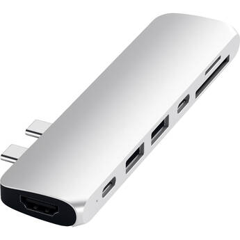 Satechi USB Type-C Pro Hub Adapter (Silver) ST-CMBPS