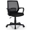 Costway Mid-Back Mesh Height Adjustable Executive Chair with Lumbar Support