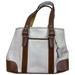 Coach Bags | Coach White Brown Leather Shoulder Bag | Color: Brown/White | Size: Os