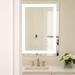 Séura Allegro Frameless Lighted Vanity Mirror | 42 H x 30 W x 1.5 D in | Wayfair LMR-3000x4200-RE-AL-COB5-SR-ES-DM