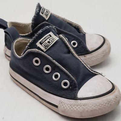 Converse Shoes | Converse All Star Blue Slip On Toddler Child Kid Boy Girl Sneaker 5 | Color: Blue/White | Size: 5bb