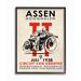 Stupell Industries Vintage Racing Sport Circuit Poster Motorcycle European by Ziwei Li - Graphic Art Print in Brown | Wayfair ab-017_fr_11x14