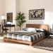 Mercury Row® Poitra Low Profile Platform Bed Metal in Brown | 32.4 H x 57.6 W x 81 D in | Wayfair A18BD3ABA1644EC1A37E47051887CEEA
