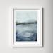 AllModern Coastal Horizon II by Victoria Borges - Picture Frame Graphic Art Print on Paper in Black | 35 H x 28 W x 1 D in | Wayfair