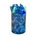 Latitude Run® Precious Peacock Rain & Lime Scented Pillar Candle Paraffin in Blue | 3 H x 2 W x 2 D in | Wayfair 2C4342F634DA4DB9B2ED03527BA6BB28